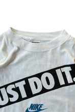 画像をギャラリービューアに読み込む, MADE IN USA 90'S JUST DO IT T-SHIRT / WHITE [SIZE: M USED]
