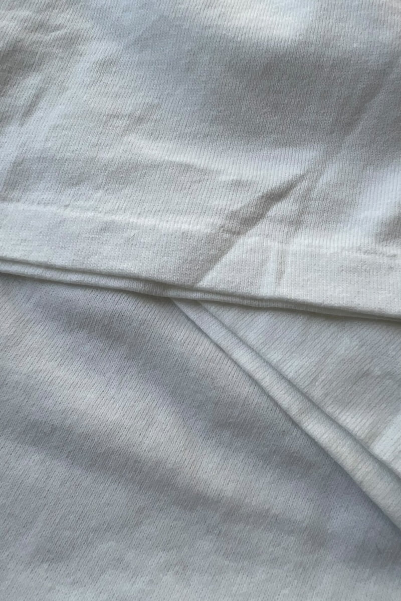 MADE IN USA 90'S JUST DO IT T-SHIRT / WHITE [SIZE: M USED]