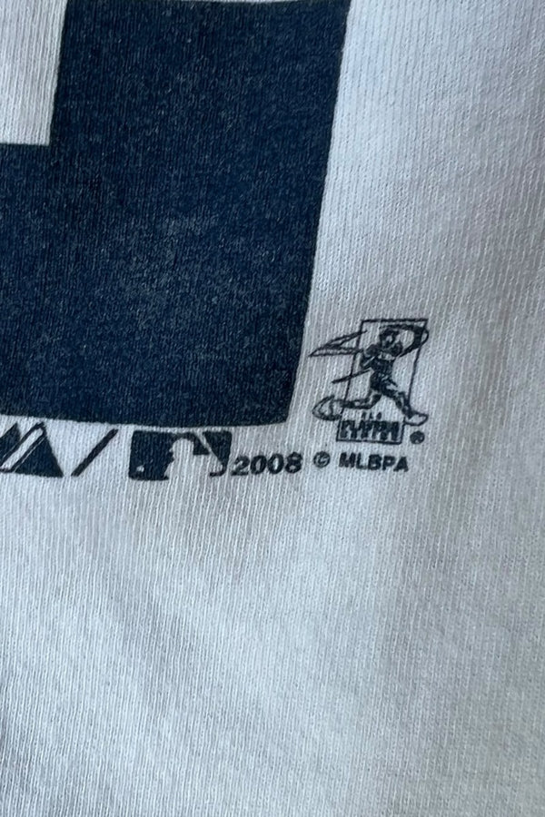 08'S Y2K JETER T-SHIRT / WHITE [SIZE: M USED]