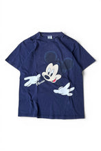 画像をギャラリービューアに読み込む, MADE IN USA 90'S MICKEY T-SHIRT / NAVY [SIZE: M USED]
