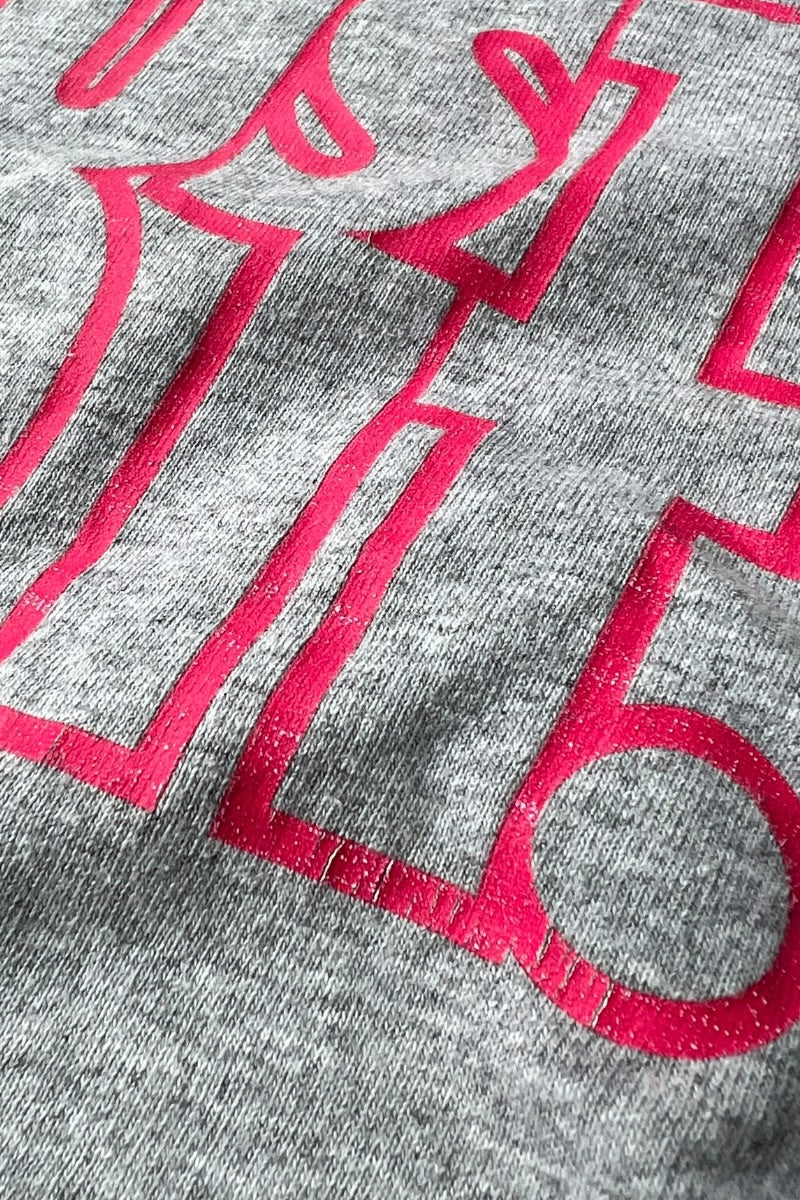 MADE IN MEXICO Y2K EARLY 00'S JUST DO IT T-SHIRT / GRAY [SIZE: 2XL USED]