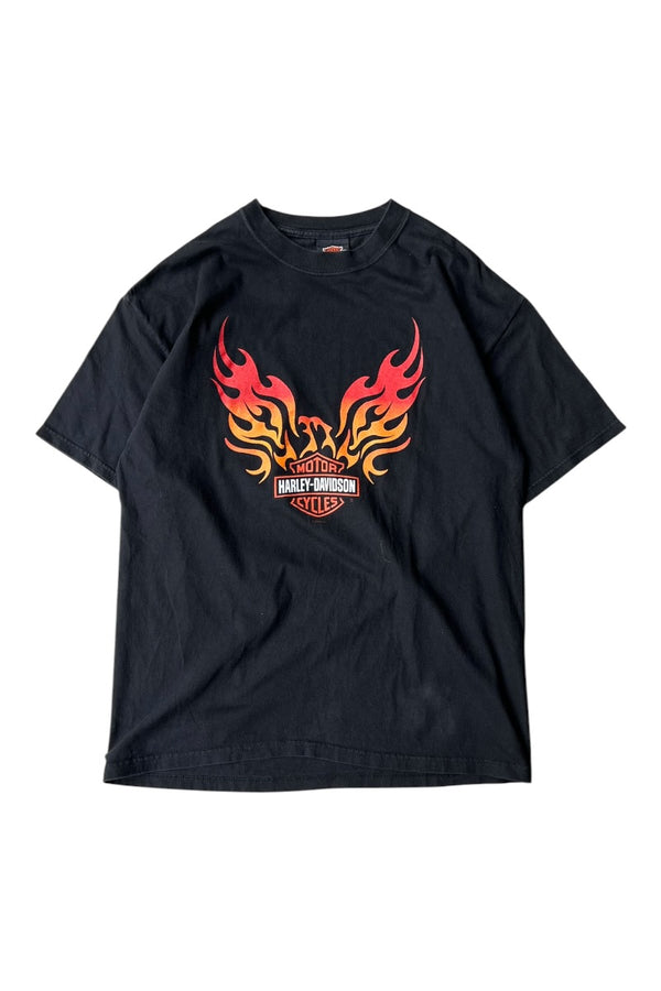 MADE IN USA Y2K 00'S MEMPHIS T-SHIRT / BLACK [SIZE: L USED]