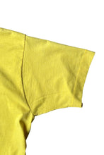 画像をギャラリービューアに読み込む, MADE IN USA 90'S RIB LAKE WISCONSIN MESSAGE T-SHIRT / YELLOW [SIZE: M USED]
