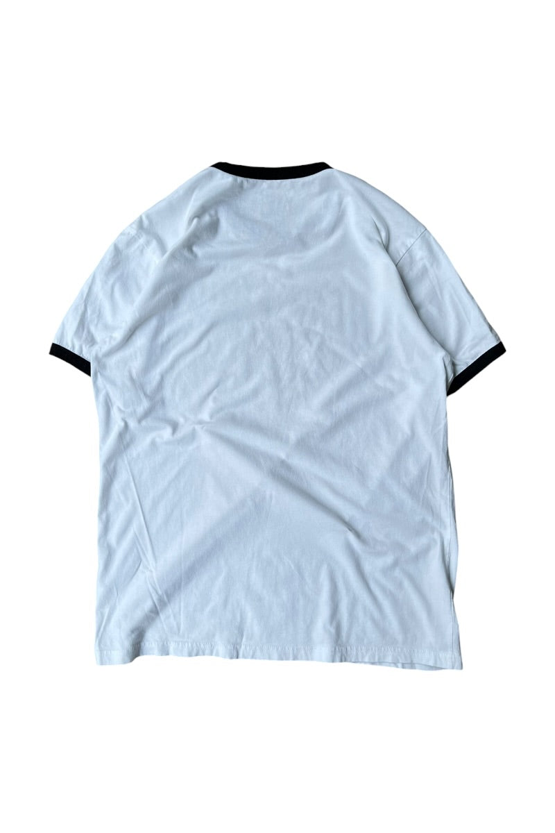 NEW YORK CITY RINGER T-SHIRT / WHITE [SIZE: M USED]