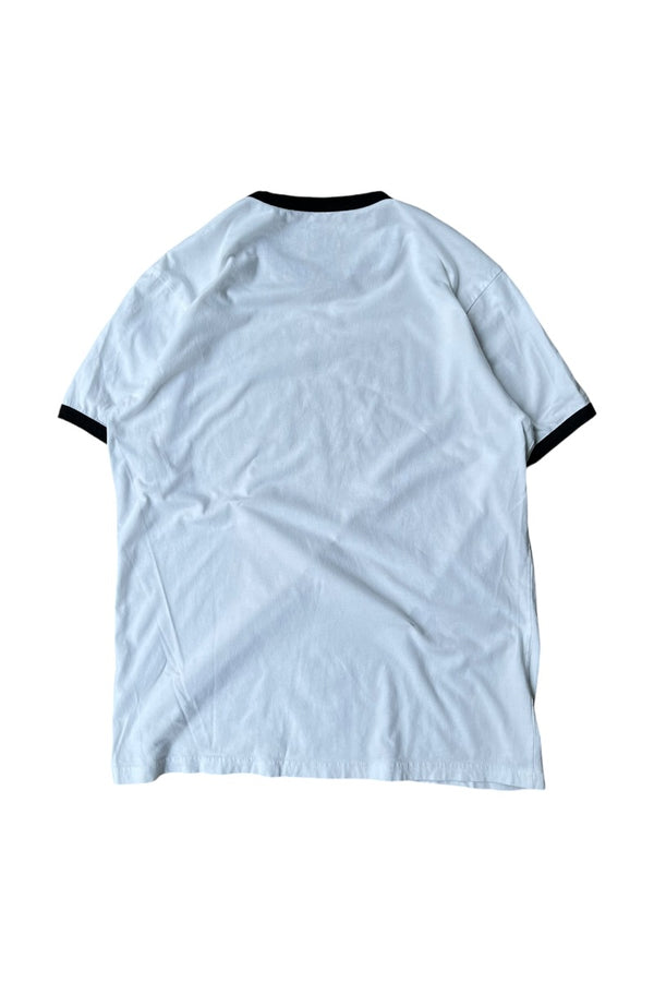 NEW YORK CITY RINGER T-SHIRT / WHITE [SIZE: M USED]