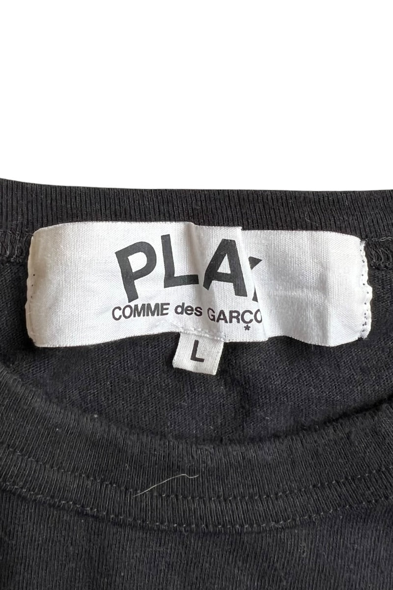 MADE IN JAPAN 21'S ONE POINT LOGO T-SHIRT / BLACK [SIZE: L USED]