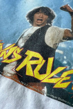画像をギャラリービューアに読み込む, MADE IN USA 90'S WYLD STALLYNS RULE! COMEDY RINGER T-SHIRT / WHITE [SIZE: L USED]
