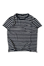 画像をギャラリービューアに読み込む, MADE IN TURKEY POCKET T-SHIRT / BORDER [SIZE: M USED]
