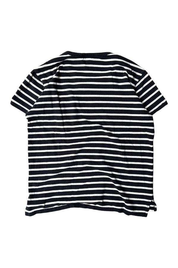 MADE IN TURKEY POCKET T-SHIRT / BORDER [SIZE: M USED]