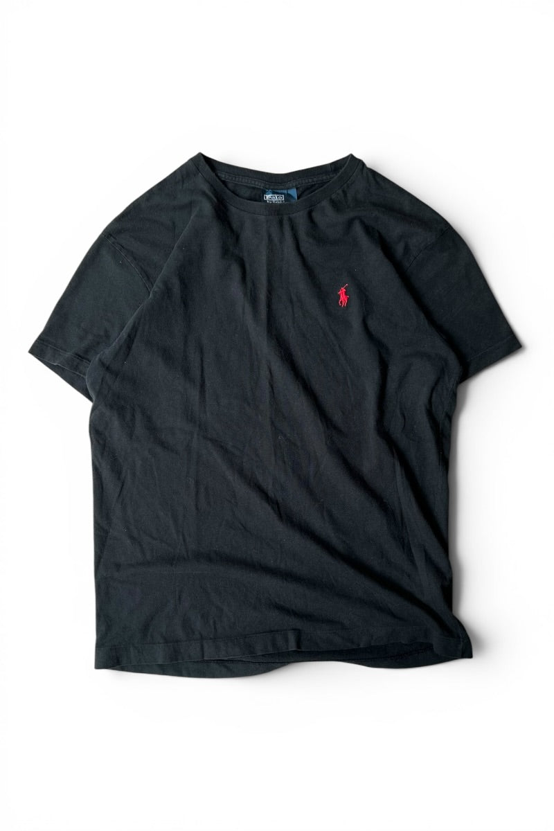 90'S ONE POINT T-SHIRT / BLACK [SIZE: S USED]