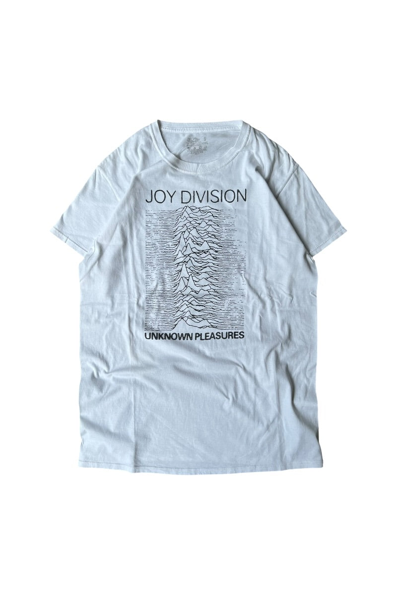 JOY DIVISION BAND T-SHIRT / WHITE [SIZE: M USED]