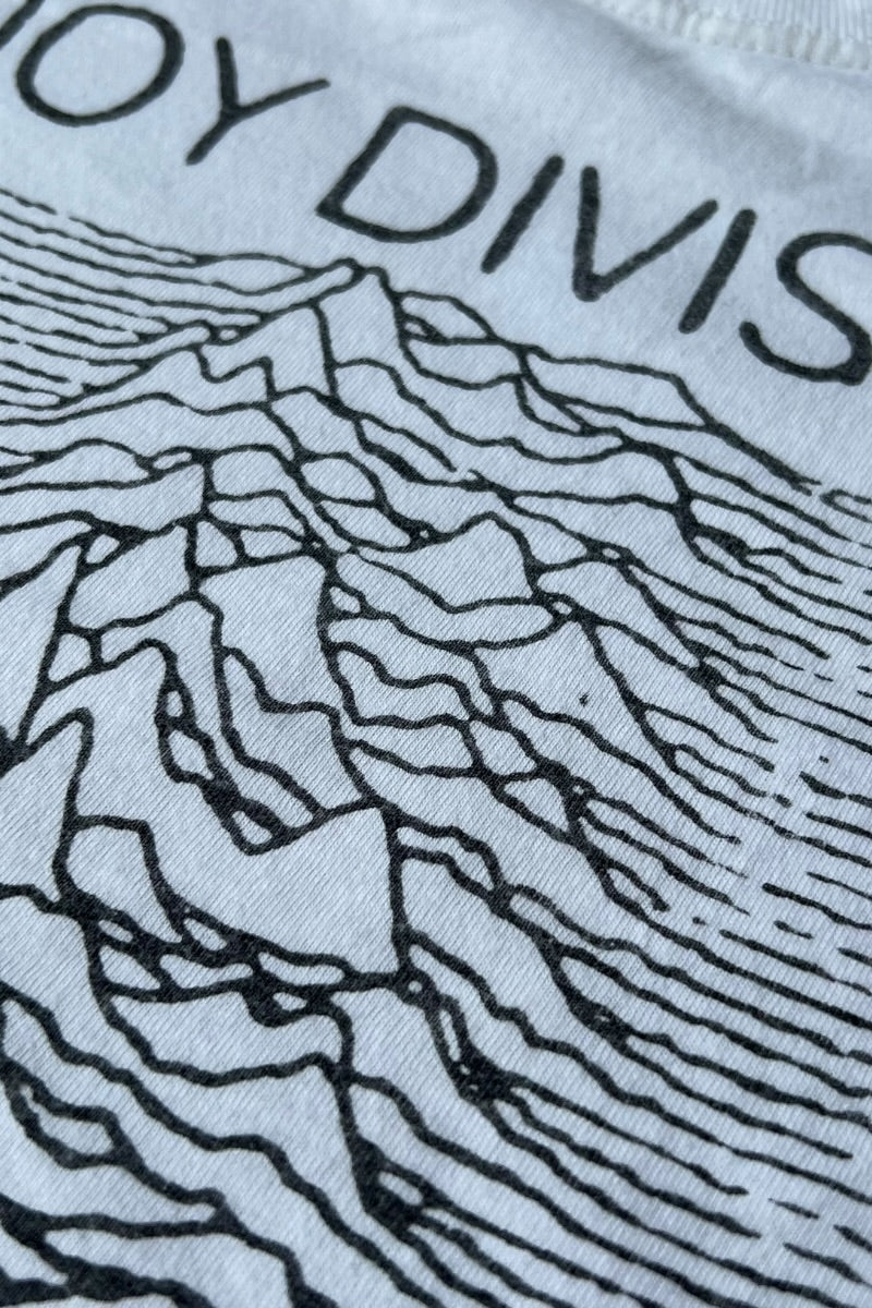 JOY DIVISION BAND T-SHIRT / WHITE [SIZE: M USED]