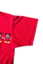 画像をギャラリービューアに読み込む, MADE IN USA 90'S MICKEY T-SHIRT / RED [SIZE: M USED]
