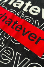 画像をギャラリービューアに読み込む, WHATEVER T-SHIRT / BLACK [SIZE: M USED]
