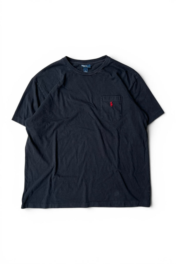 90'S POCKET T-SHIRT / BLACK [SIZE: XL USED]