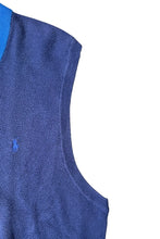 画像をギャラリービューアに読み込む, 90'S COTTON KNIT VEST / NAVY [SIZE: M USED]
