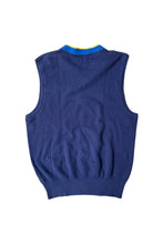 画像をギャラリービューアに読み込む, 90'S COTTON KNIT VEST / NAVY [SIZE: M USED]
