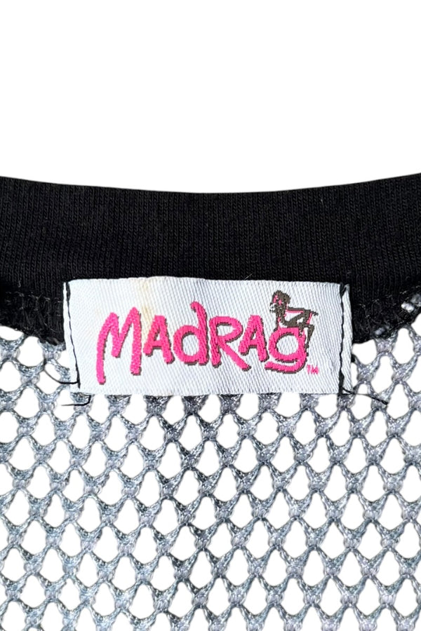 90'S MESH TANK-TOP / BLACK [SIZE: M USED]