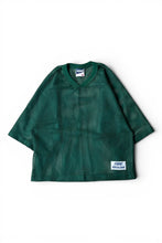 画像をギャラリービューアに読み込む, 80-90'S MESH SHIRT / GREEN [SIZE: M USED]
