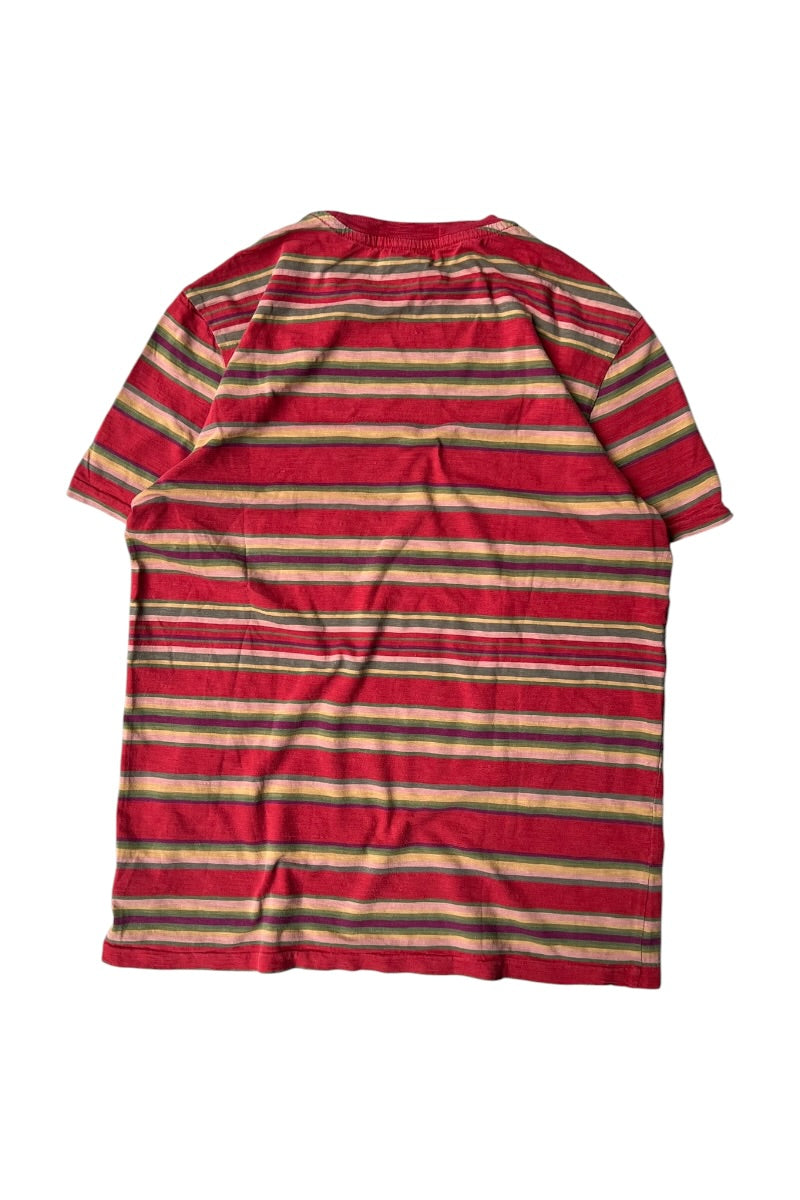 CUSTOM FIT BORDER T-SHIRT / BORDER [SIZE: M USED]