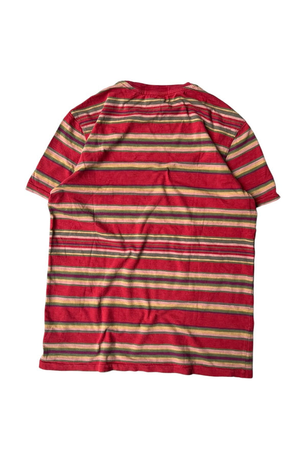 CUSTOM FIT BORDER T-SHIRT / BORDER [SIZE: M USED]