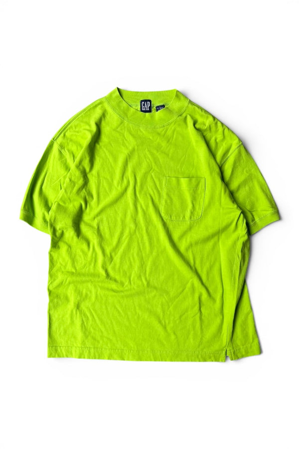 88-90'S POCKET T-SHIRT / GREEN [SIZE: L USED]