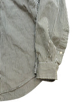 画像をギャラリービューアに読み込む, 90'S CLASSIC FIT L/S BD STRIPE SHIRT / GREEN [SIZE: M USED]
