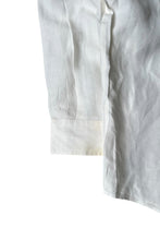 画像をギャラリービューアに読み込む, L/S LINEN SILK WORK SHIRT / WHITE [SIZE: XL USED]
