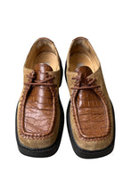 画像をギャラリービューアに読み込む, AKEEM LEATHER SHOES / BROWN [SIZE: 40 (26.5cm相当) USED]
