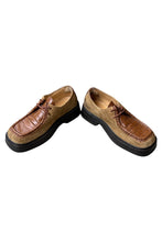 画像をギャラリービューアに読み込む, AKEEM LEATHER SHOES / BROWN [SIZE: 40 (26.5cm相当) USED]
