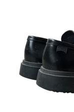 画像をギャラリービューアに読み込む, LEATHER LOAFERS / BLACK [SIZE: 40 (26.5cm相当) USED]

