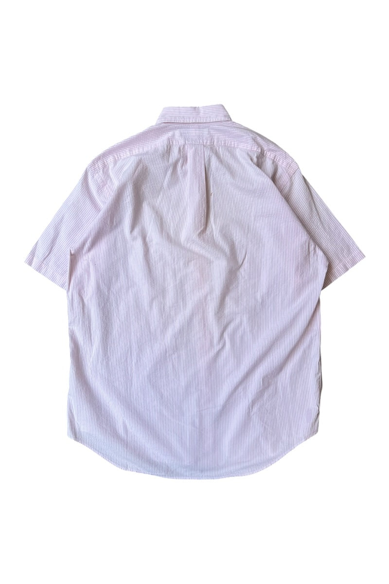 90'S S/S BLAKE STRIPE SHIRT / PINK [SIZE: M USED]