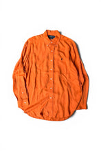 画像をギャラリービューアに読み込む, 90'S LINEN SILK L/S BLAKE SHIRT / ORANGE [SIZE: L USED]
