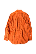 画像をギャラリービューアに読み込む, 90'S LINEN SILK L/S BLAKE SHIRT / ORANGE [SIZE: L USED]
