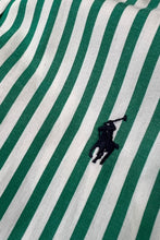 画像をギャラリービューアに読み込む, 90'S YARMOUTH L/S STRIPE SHIRT / GREEN [SIZE: L USED]
