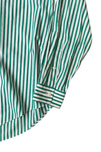 画像をギャラリービューアに読み込む, 90'S YARMOUTH L/S STRIPE SHIRT / GREEN [SIZE: L USED]
