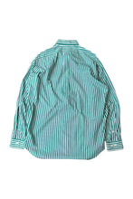 画像をギャラリービューアに読み込む, 90'S YARMOUTH L/S STRIPE SHIRT / GREEN [SIZE: L USED]

