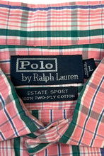 画像をギャラリービューアに読み込む, 90'S ESTATE SPORT L/S SHIRT / CHECK [SIZE: L USED]
