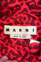 画像をギャラリービューアに読み込む, MADE IN ITALY L/S PATTERN SHIRT / RED [SIZE: 50 USED]
