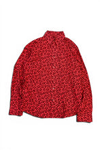 画像をギャラリービューアに読み込む, MADE IN ITALY L/S PATTERN SHIRT / RED [SIZE: 50 USED]
