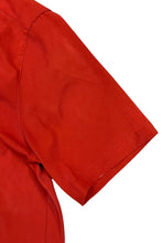 画像をギャラリービューアに読み込む, MADE IN USA Y2K EARLY 00'S S/S SOFWARE OPEN COLLAR SHIRT / ORANGE [SIZE: S USED]

