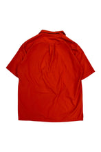 画像をギャラリービューアに読み込む, MADE IN USA Y2K EARLY 00'S S/S SOFWARE OPEN COLLAR SHIRT / ORANGE [SIZE: S USED]
