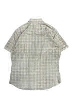 画像をギャラリービューアに読み込む, MADE IN ITALY S/S CHECK SHIRT / YELLOW [SIZE: M USED]
