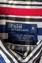 画像をギャラリービューアに読み込む, 90'S L/S CHECK SHIRT / BLUE [SIZE: M USED]
