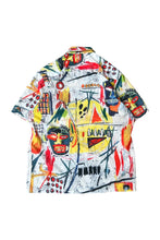 画像をギャラリービューアに読み込む, MADE IN JAPAN BUSQUET ART S/S SHIRT / PATTERN [SIZE: M USED]
