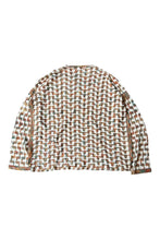 画像をギャラリービューアに読み込む, MADE IN USA Y2K EARLY 00'S V-NECK KNIT SWEATER / PATTERN [SIZE: M USED]
