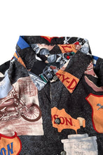 画像をギャラリービューアに読み込む, 90'S S/S PATTERN SHIRT / PATTERN [SIZE: M USED]
