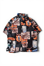 画像をギャラリービューアに読み込む, 90'S S/S PATTERN SHIRT / PATTERN [SIZE: M USED]
