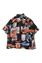 画像をギャラリービューアに読み込む, 90'S S/S PATTERN SHIRT / PATTERN [SIZE: M USED]
