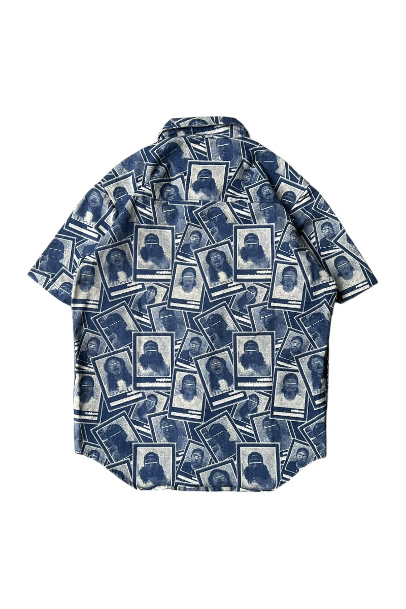S/S PATTERN SHIRT / PATTERN [SIZE: M USED]